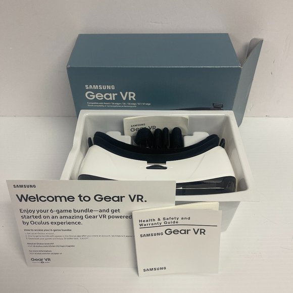 Samsung Gear VR Headset Oculus SM-R322 for Note5 S6 & S6 Edge S7 & Edge - W870 - Picture 1 of 8